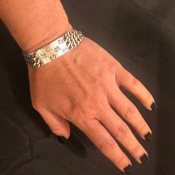 Gucci Ghost Chain Bracelet in Sterling Silver NEW IN BOX - Picture 8 of 8